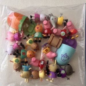 Lot Of Peppa Pig Figurines